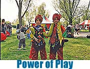 Power of Play 29.4.-01.05.2006 Eröffnungsspielfest der Münchner Sommer SpielAktion 2006 im Olympiapark (Foto: Beranstalter)